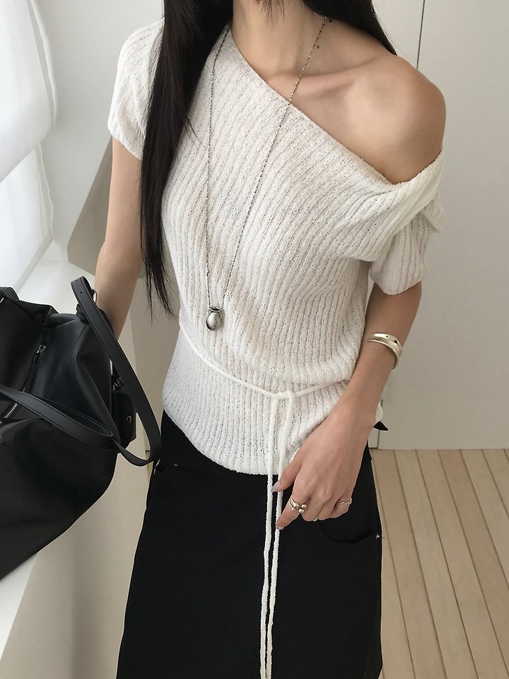 Jeiin - Korean Women Fashion - #momslook - Stone Knit - 5