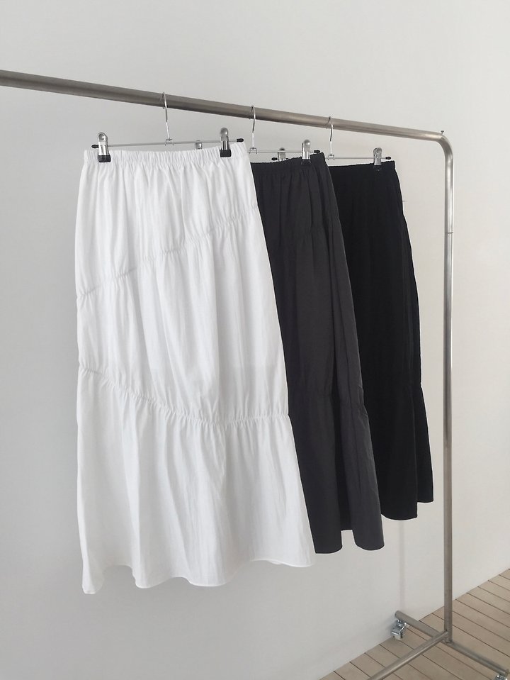 Jeiin - Korean Women Fashion - #romanticstyle - Hush Skirt - 3