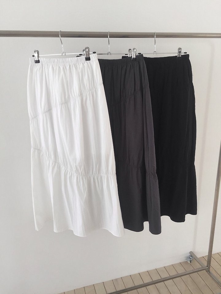 Jeiin - Korean Women Fashion - #romanticstyle - Hush Skirt - 4