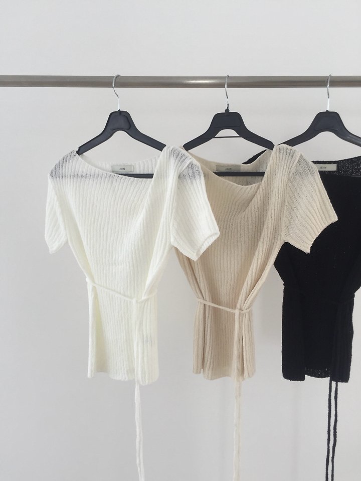 Jeiin - Korean Women Fashion - #shopsmall - Stone Knit - 2