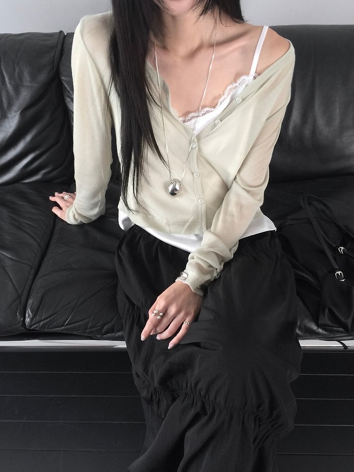 Jeiin - Korean Women Fashion - #thatsdarling - Rain Cardigan - 6