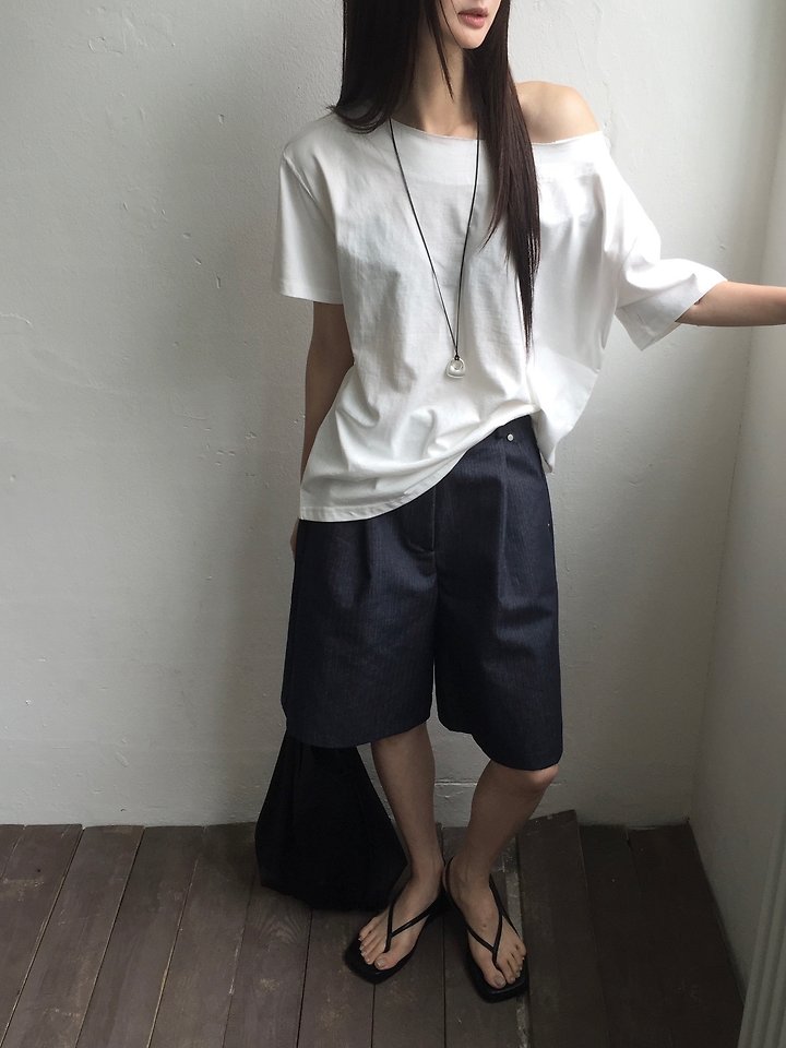 Jeiin - Korean Women Fashion - #vintageinspired - Muse Short Pants - 12