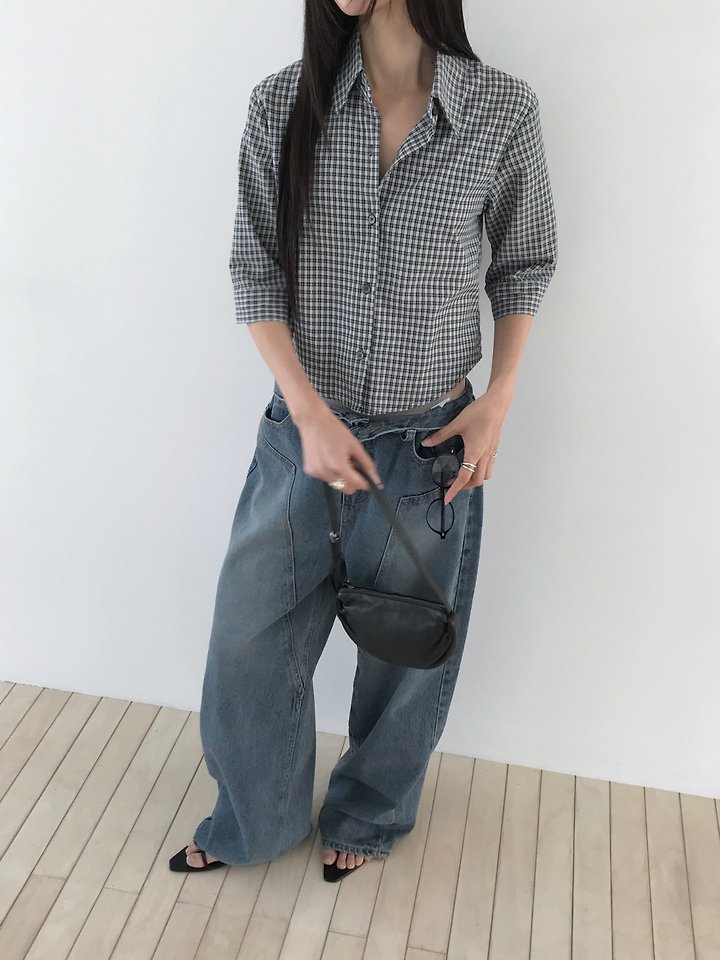 Jeiin - Korean Women Fashion - #vintagekidsstyle - Plan Shirt - 7