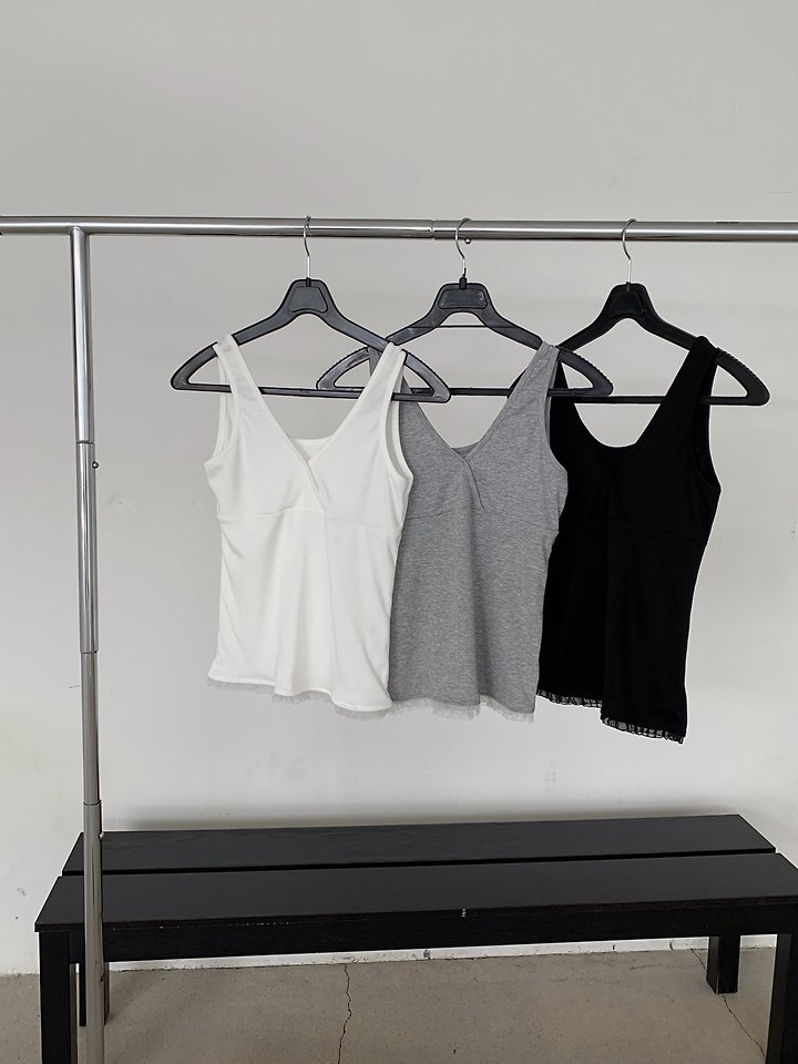 Jeiin - Korean Women Fashion - #momslook - Muse Sleeveless Top - 4