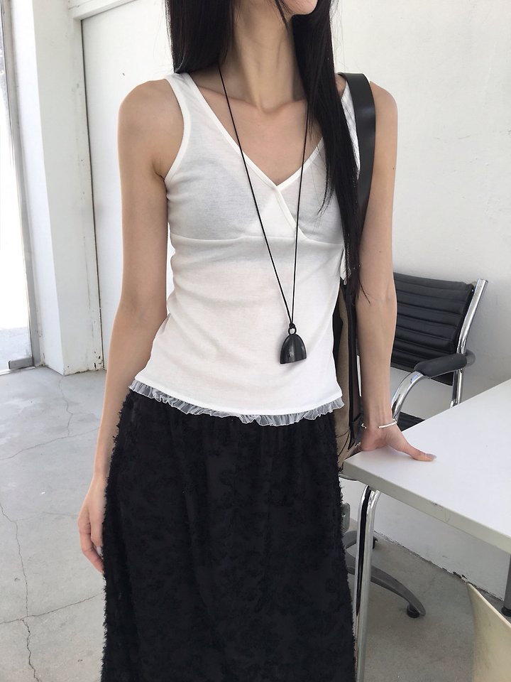 Jeiin - Korean Women Fashion - #womensfashion - Muse Sleeveless Top - 6