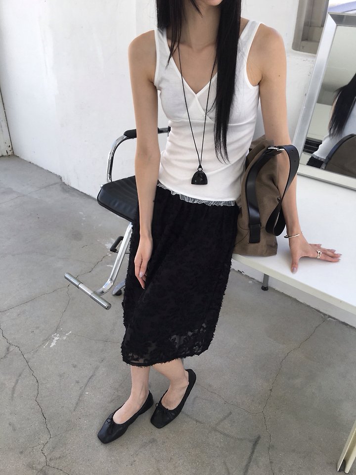 Jeiin - Korean Women Fashion - #womensfashion - Muse Sleeveless Top - 8