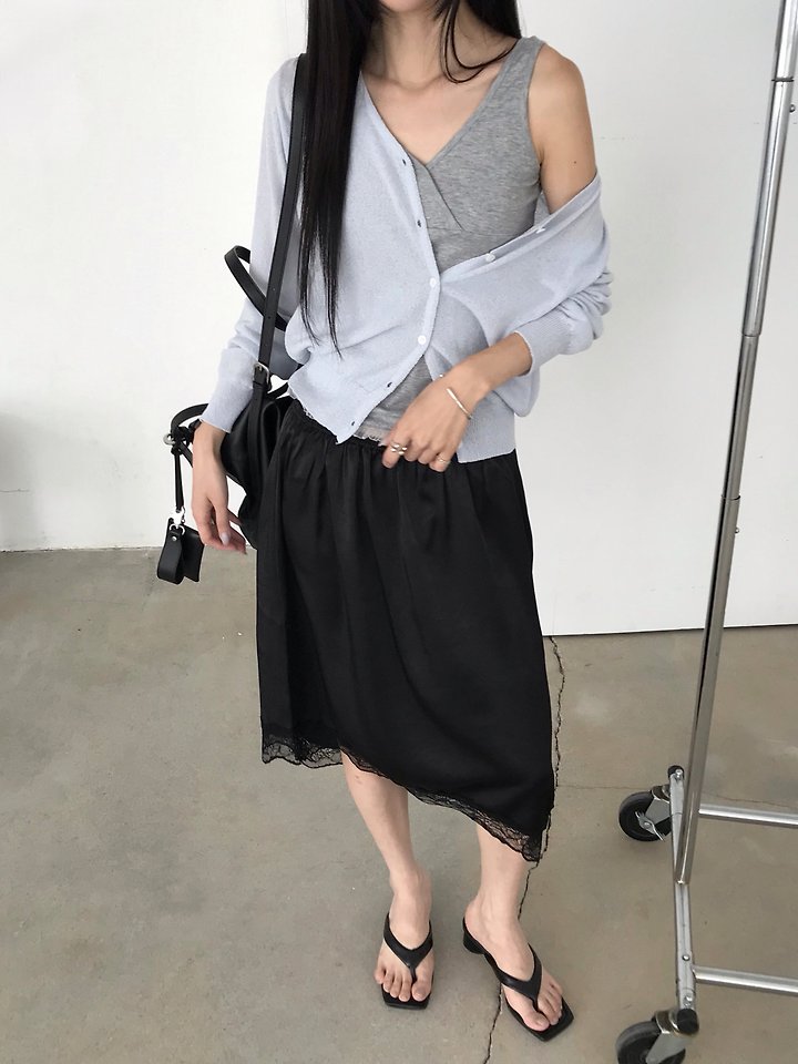 Jeiin - Korean Women Fashion - #womensfashion - Slush Cardigan - 8