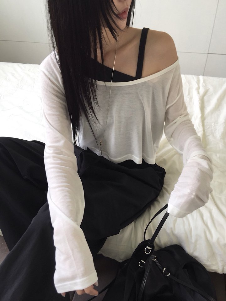 Jeiin - Korean Women Fashion - #womensfashion - Line Sleeveless Top - 10