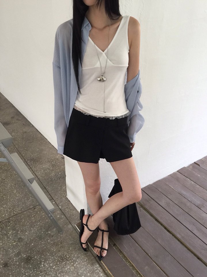 Jeiin - Korean Women Fashion - #womensfashion - Rise Pants - 11