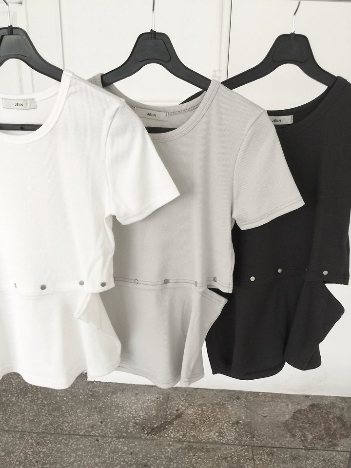 Jeiin - Korean Women Fashion - #womensfashion - Tender Tee - 2
