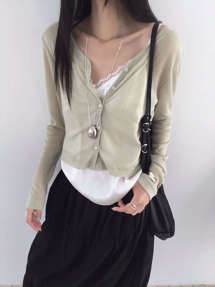 Jeiin - Korean Women Fashion - #womensfashion - Rain Cardigan - 9