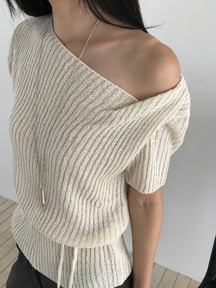 Jeiin - Korean Women Fashion - #womensfashion - Stone Knit - 10