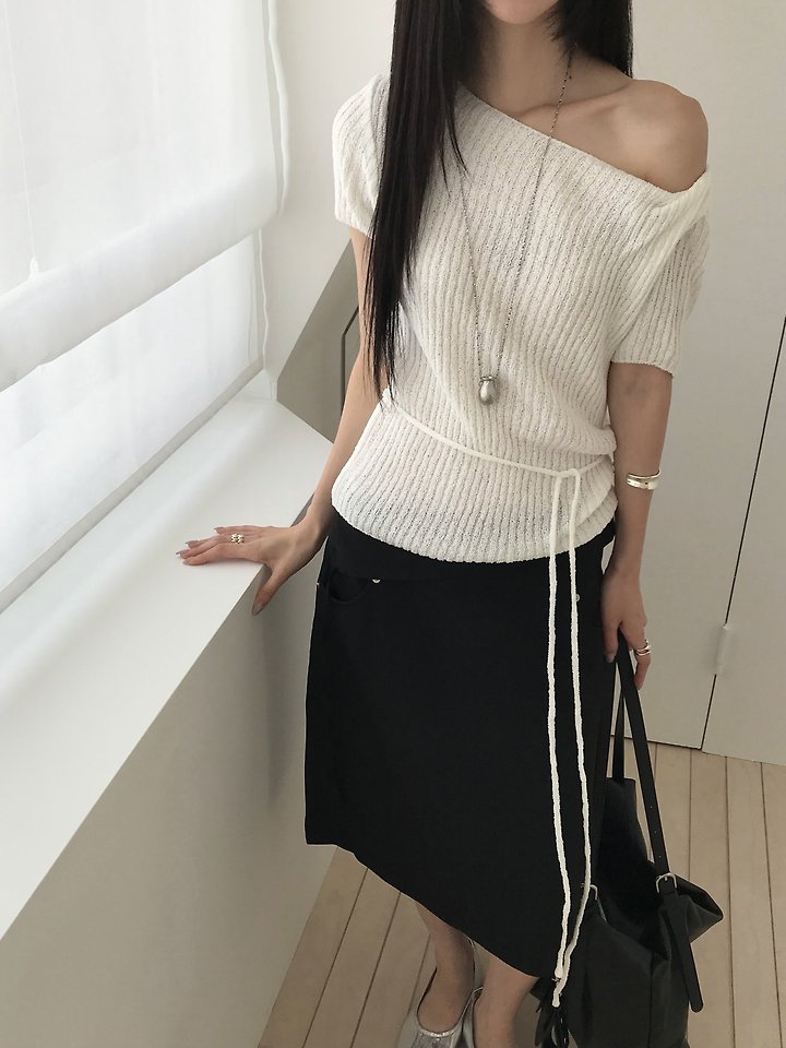 Jeiin - Korean Women Fashion - #womensfashion - Stone Knit - 6