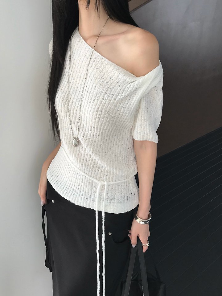 Jeiin - Korean Women Fashion - #womensfashion - Stone Knit - 8