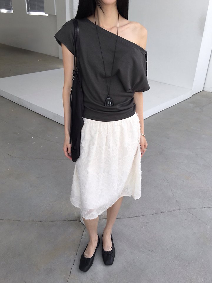 Jeiin - Korean Women Fashion - #womensfashion - Leto Tee - 11