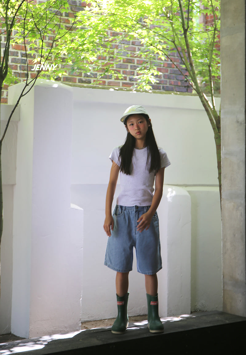 Jenny Basic - Korean Children Fashion - #Kfashion4kids - 2609 Denim Shorts - 2