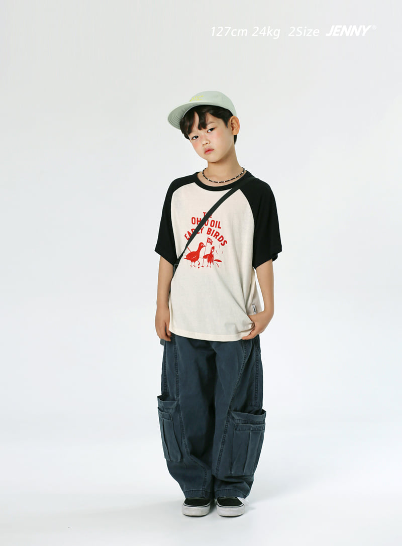 Jenny Basic - Korean Children Fashion - #stylishchildhood - Pigment Big Cargo Pants - 4