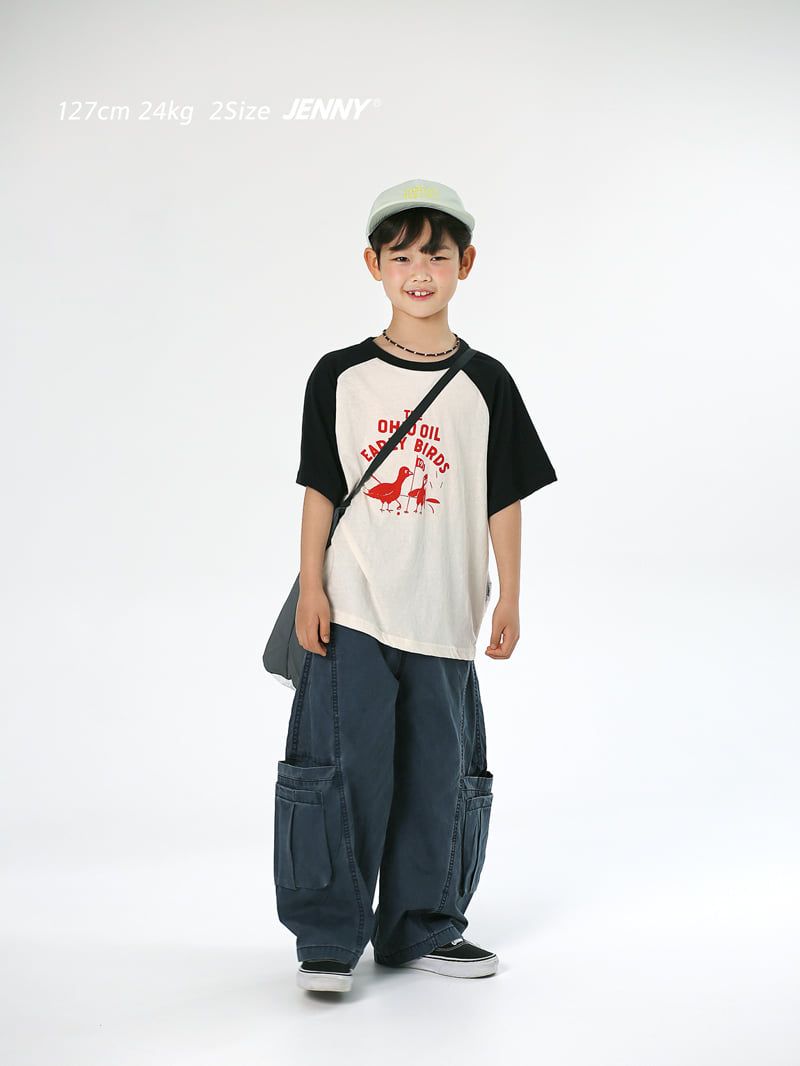 Jenny Basic - Korean Children Fashion - #childrensboutique - Pigment Big Cargo Pants - 5