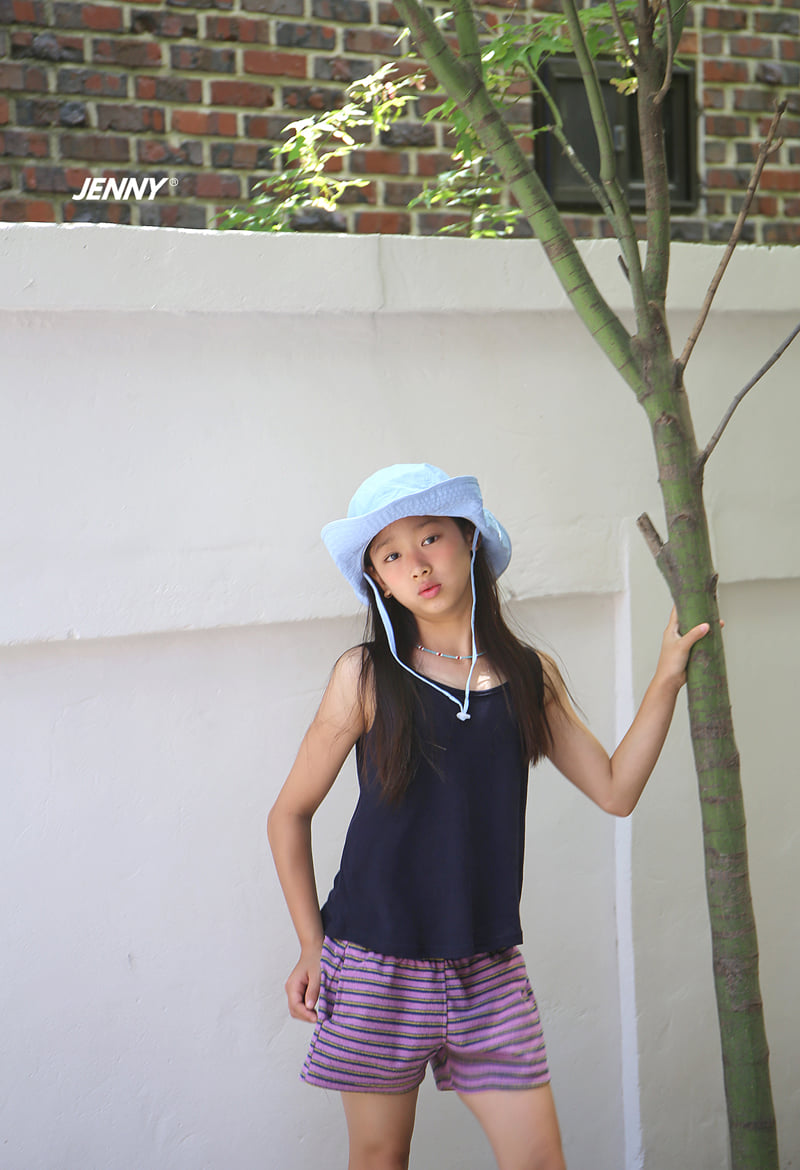 Jenny Basic - Korean Children Fashion - #designkidswear - Smile Sleeveless Tee - 10