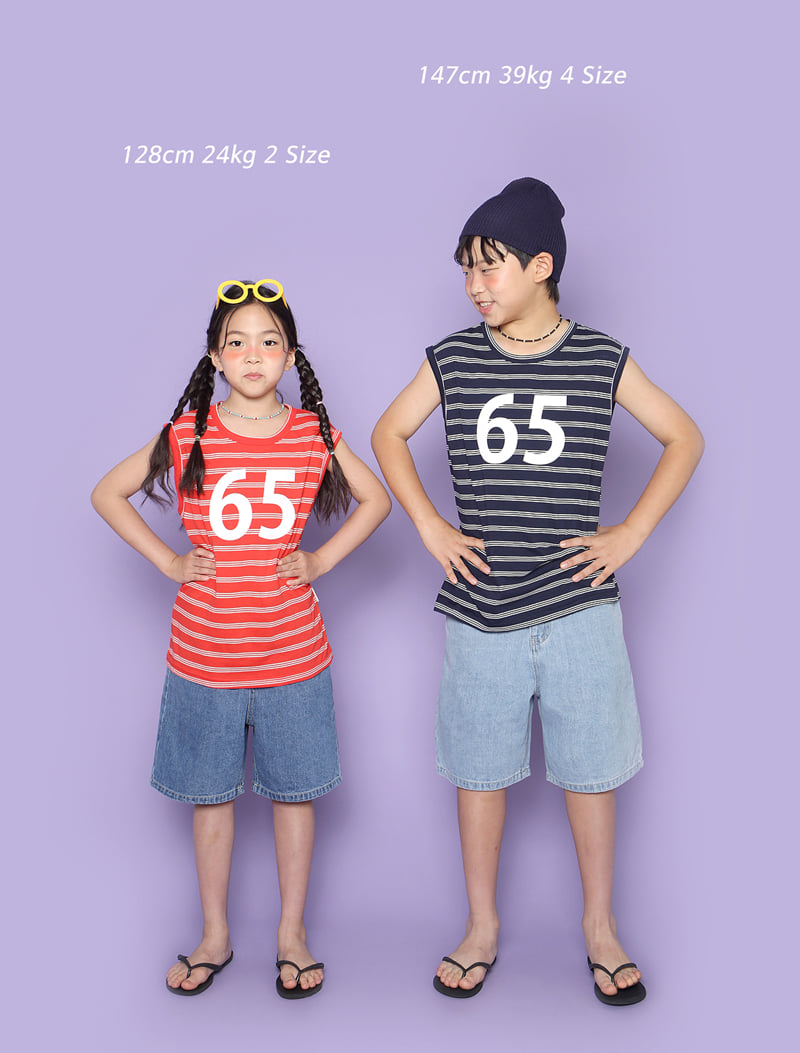 Jenny Basic - Korean Children Fashion - #designkidswear - 2609 Denim Shorts - 12