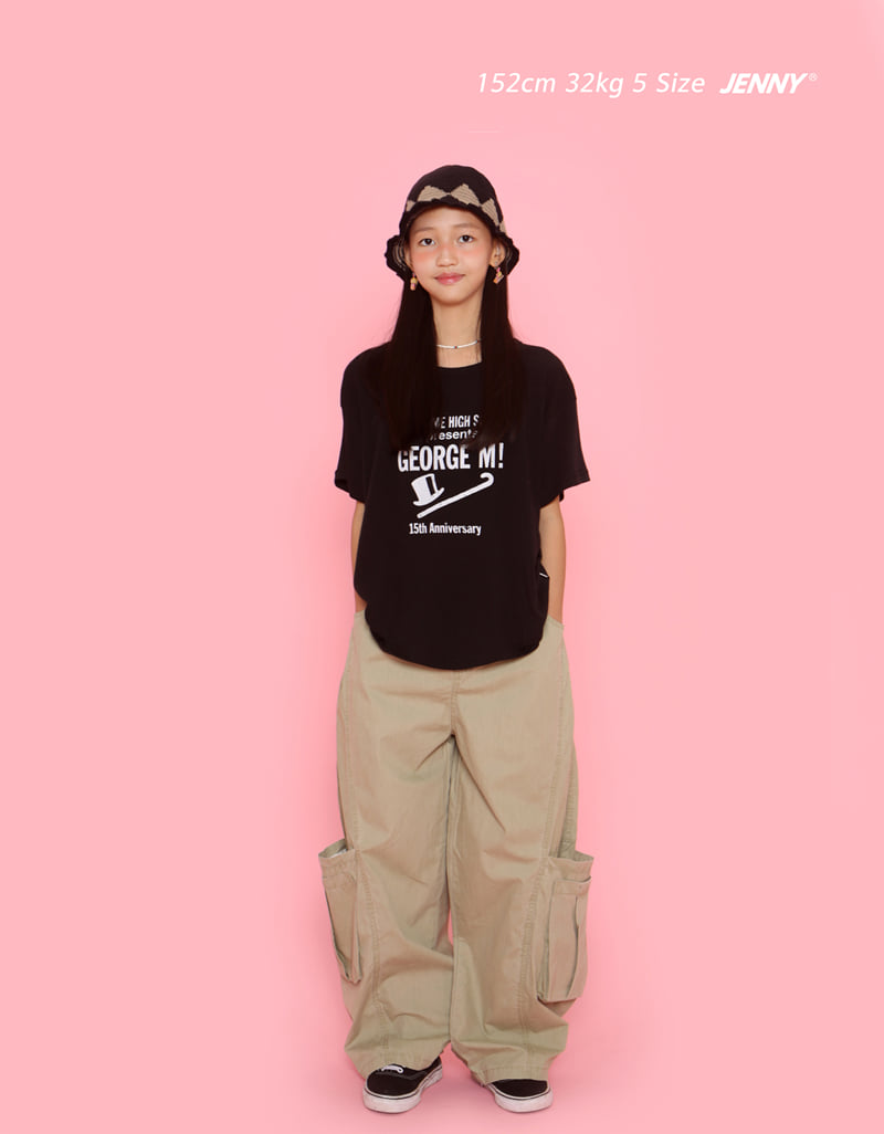 Jenny Basic - Korean Children Fashion - #fashionkids - Pigment Big Cargo Pants - 8