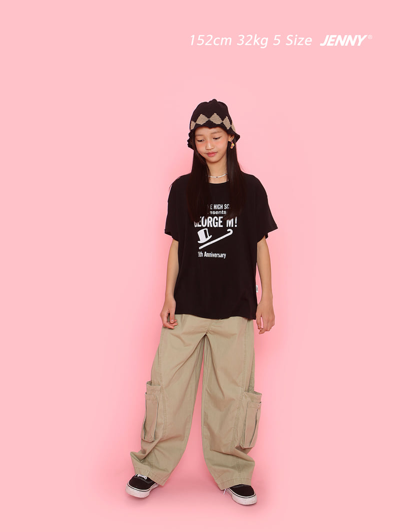 Jenny Basic - Korean Children Fashion - #kidsshorts - Pigment Big Cargo Pants - 9
