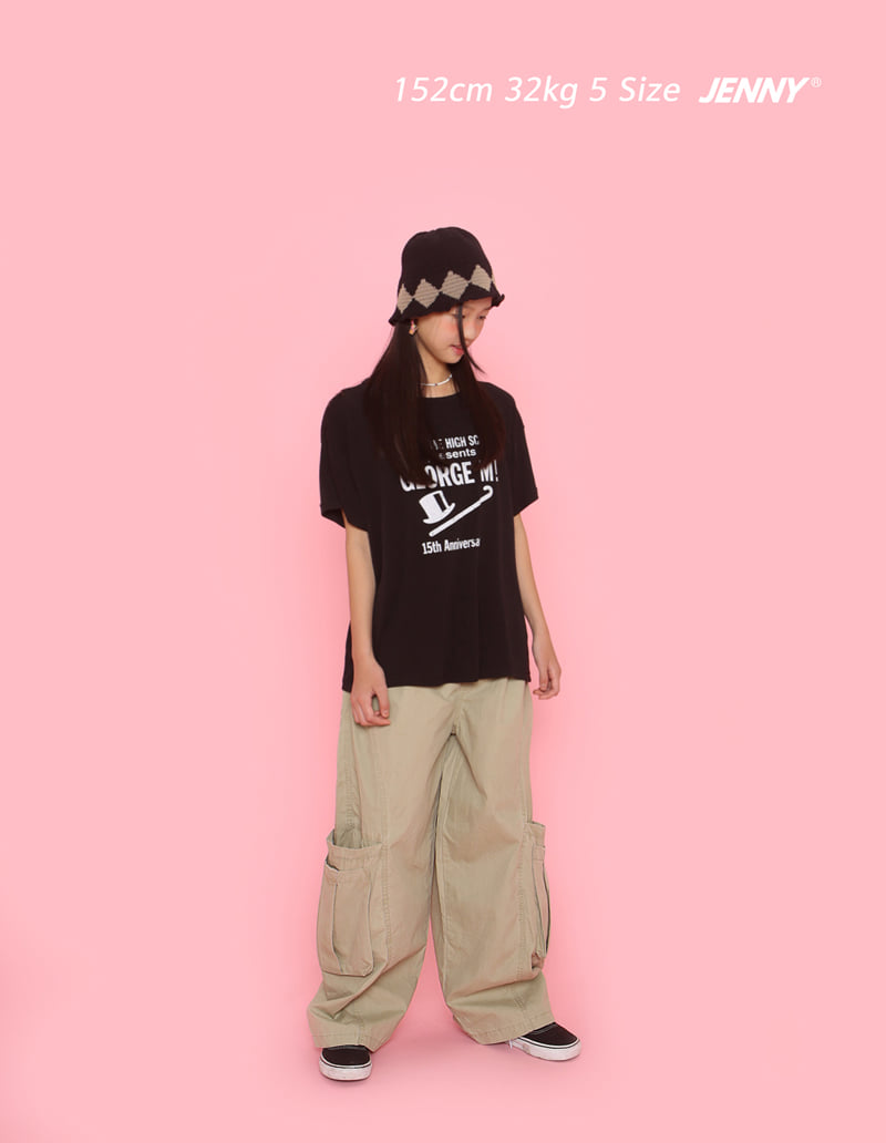 Jenny Basic - Korean Children Fashion - #kidsstore - Pigment Big Cargo Pants - 10