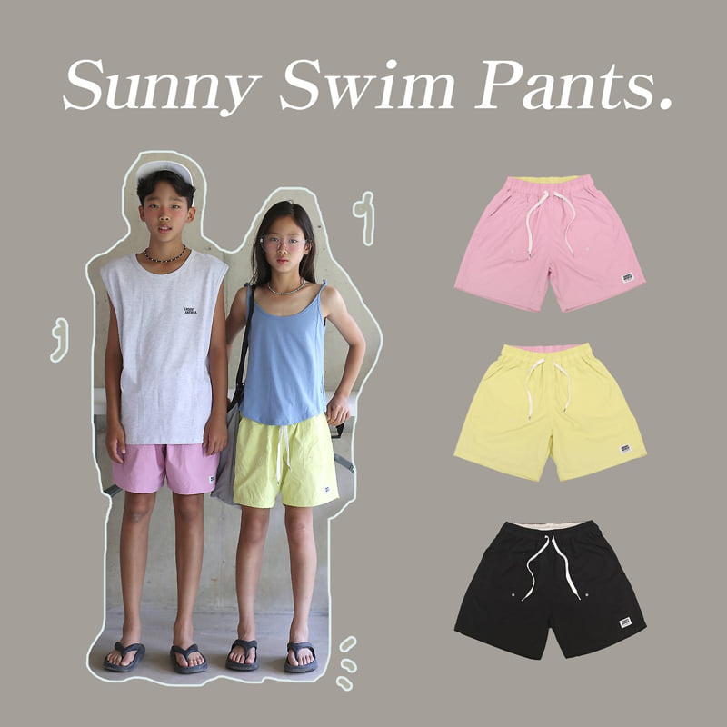 Jenny Basic - Korean Children Fashion - #kidsstore - Sunny Swim Pants