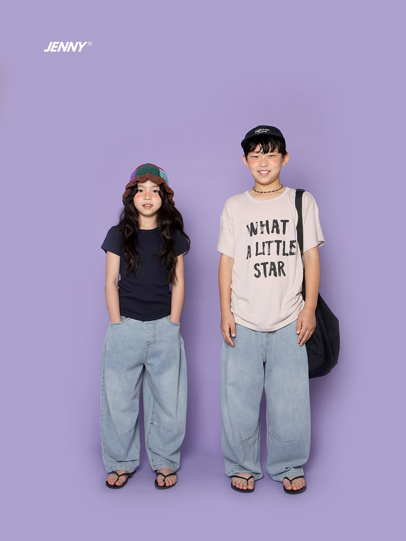 Jenny Basic - Korean Children Fashion - #Kfashion4kids - Wat Linen Short Sleeve Tee - 4