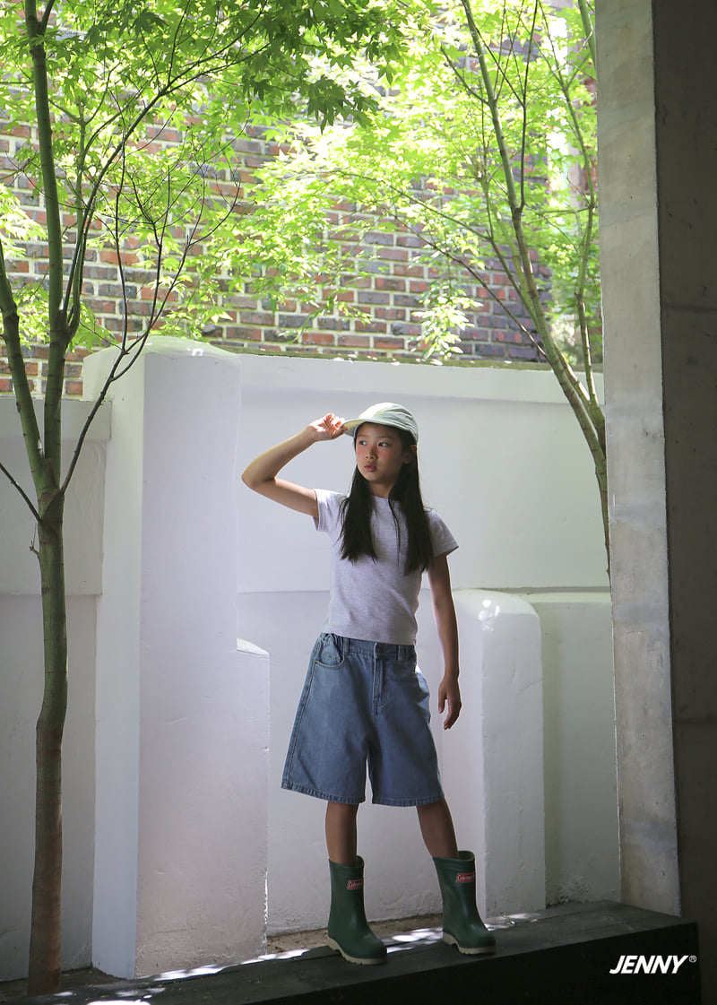 Jenny Basic - Korean Children Fashion - #littlefashionista - 2609 Denim Shorts - 4