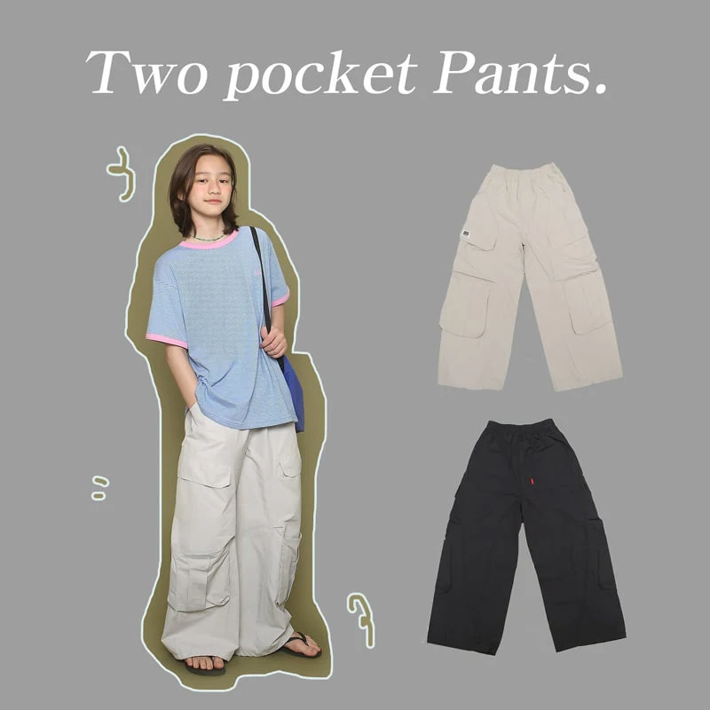 Jenny Basic - Korean Children Fashion - #prettylittlegirls - Two Pocket Pants