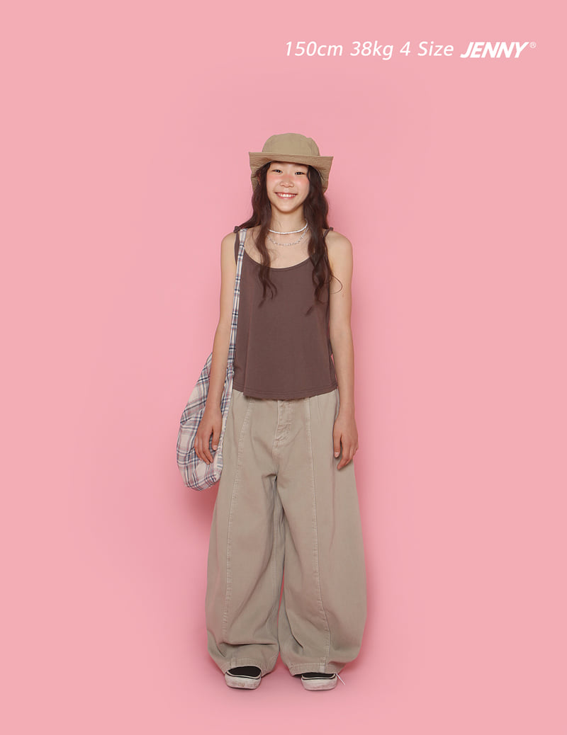 Jenny Basic - Korean Children Fashion - #prettylittlegirls - String Sleeveless Tee - 6