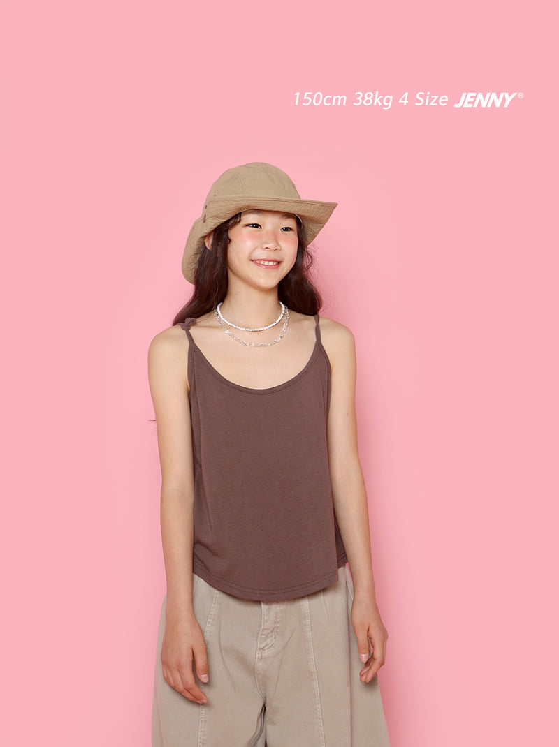 Jenny Basic - Korean Children Fashion - #todddlerfashion - String Sleeveless Tee - 7