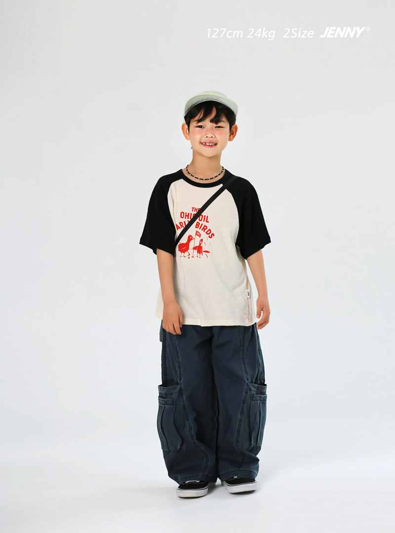 Jenny Basic - Korean Children Fashion - #toddlerclothing - Pigment Big Cargo Pants - 2