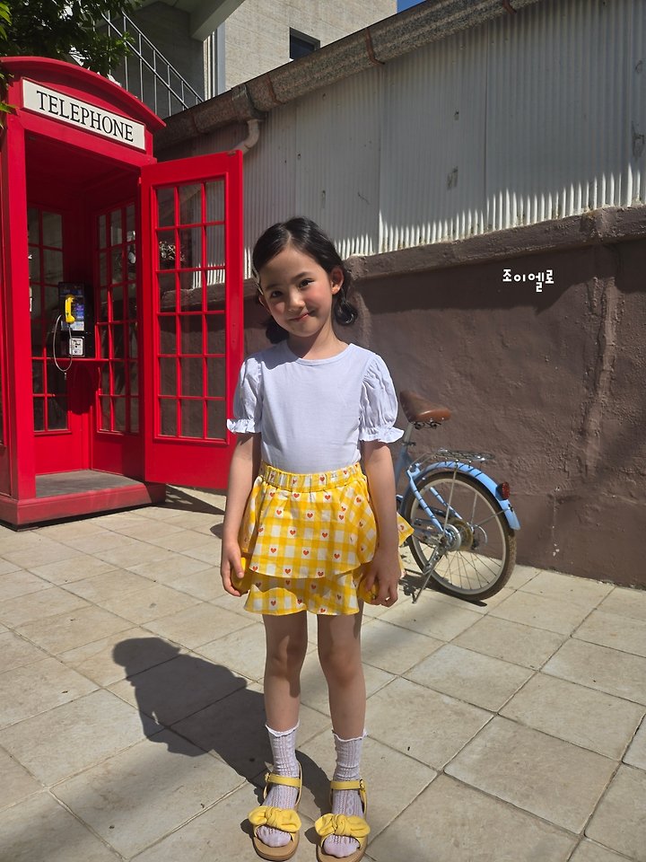 Joy ello - Korean Children Fashion - #Kfashion4kids - X Puff Tee - 6