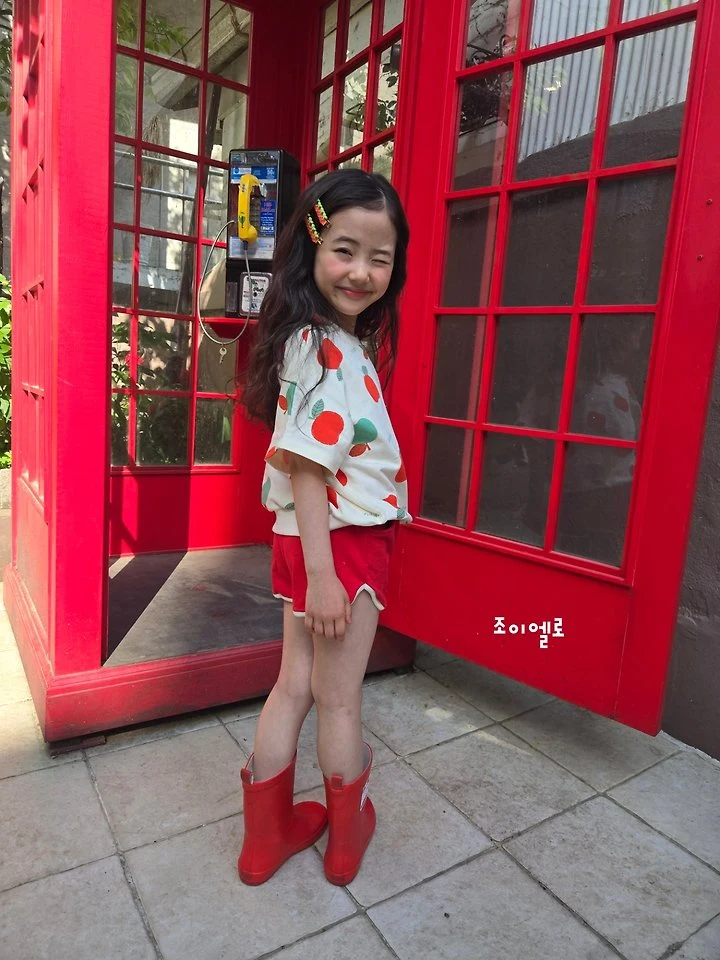Joy ello - Korean Children Fashion - #kidzfashiontrend - Apple Set - 4