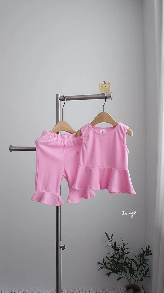 Joy ello - Korean Children Fashion - #Kfashion4kids - Spandex Set - 3