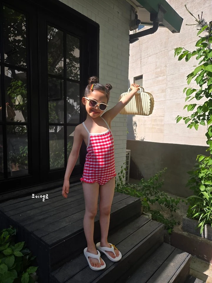 Joy ello - Korean Children Fashion - #Kfashion4kids - Cardigan Swimsuit - 8