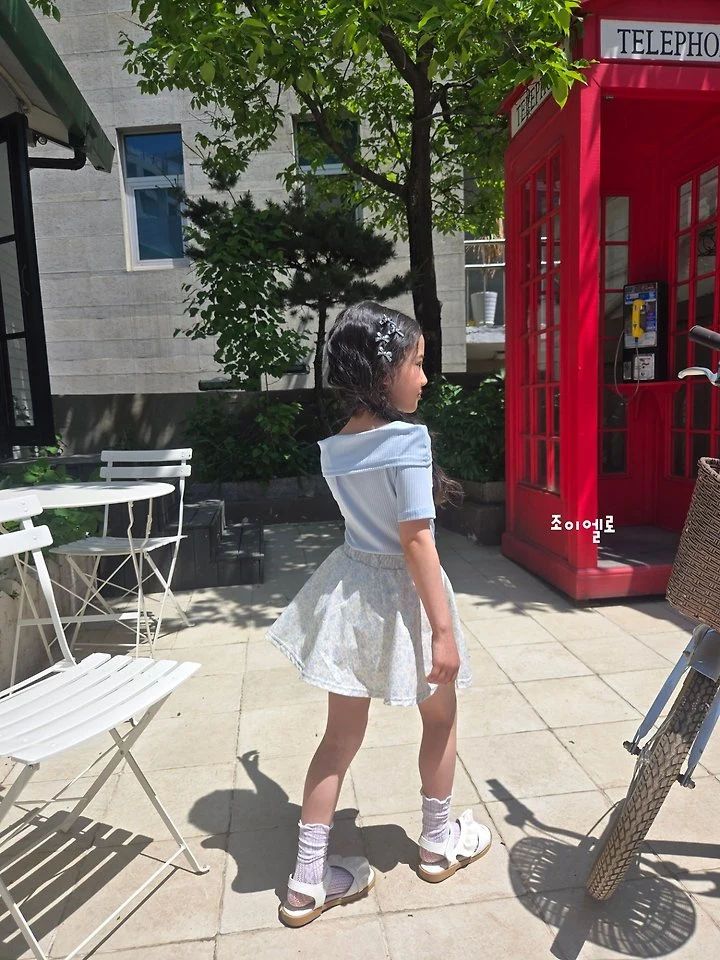 Joy ello - Korean Children Fashion - #Kfashion4kids - Flower Leggings Skirt - 5