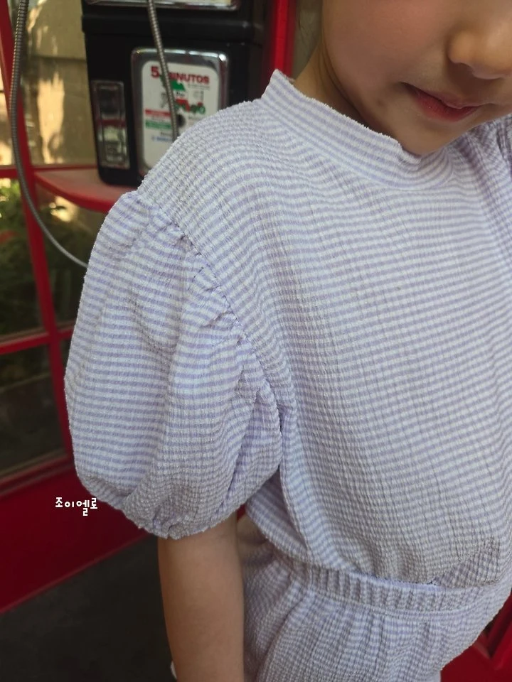 Joy ello - Korean Children Fashion - #childofig - Check Frill Set - 5