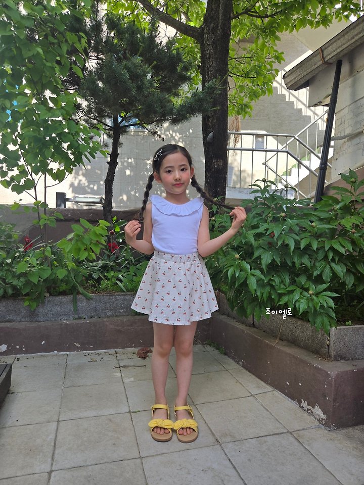Joy ello - Korean Children Fashion - #childofig - Shirring Sleeveless Top - 7