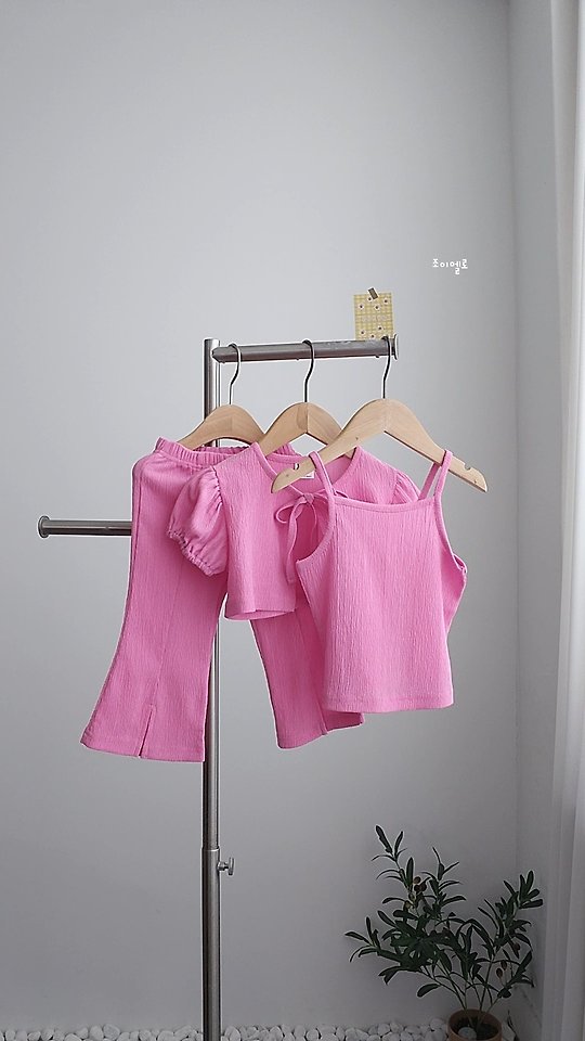 Joy ello - Korean Children Fashion - #childofig - Bootcut Set (set of 3) - 5