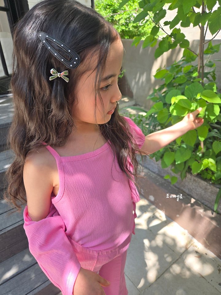 Joy ello - Korean Children Fashion - #stylishchildhood - Silver Hair Clip Set - 4