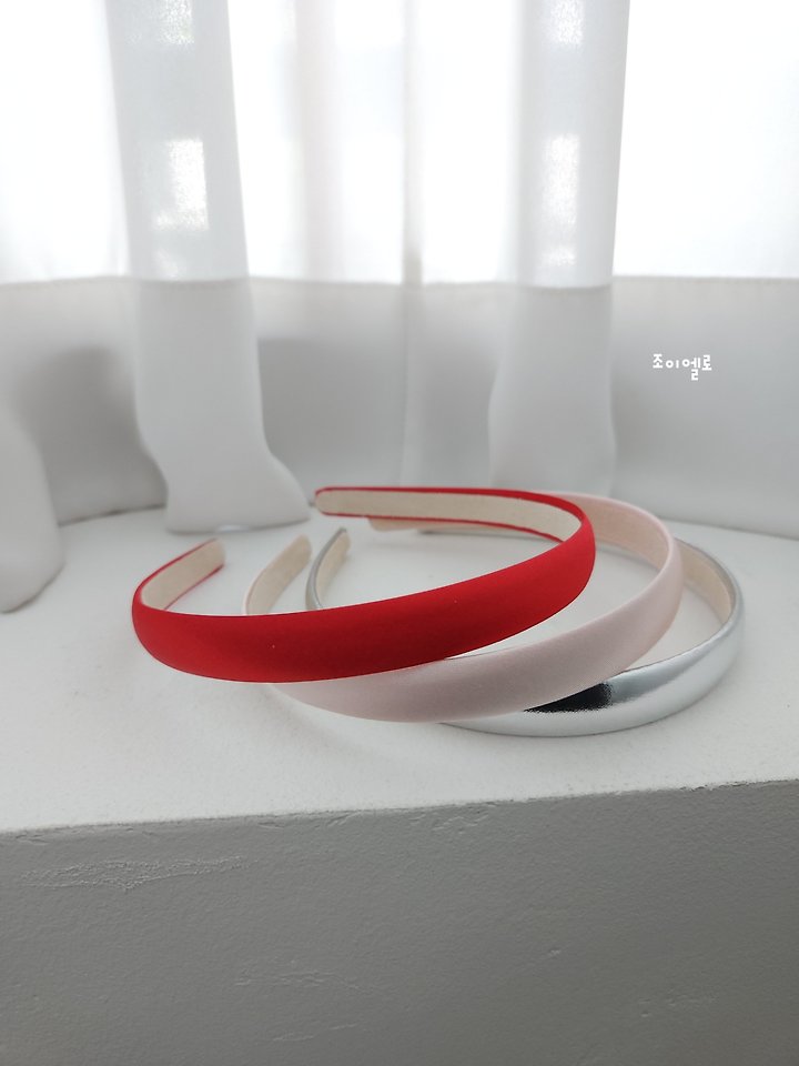 Joy ello - Korean Children Fashion - #childofig - Leather Line Headband - 2