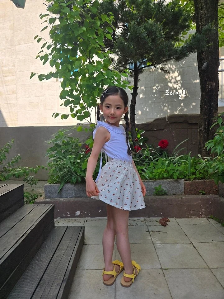 Joy ello - Korean Children Fashion - #childrensboutique - Shirring Sleeveless Top - 9