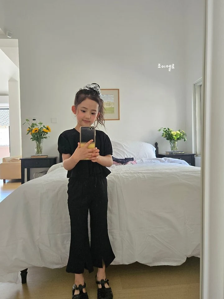 Joy ello - Korean Children Fashion - #childrensboutique - Bootcut Set (set of 3) - 6