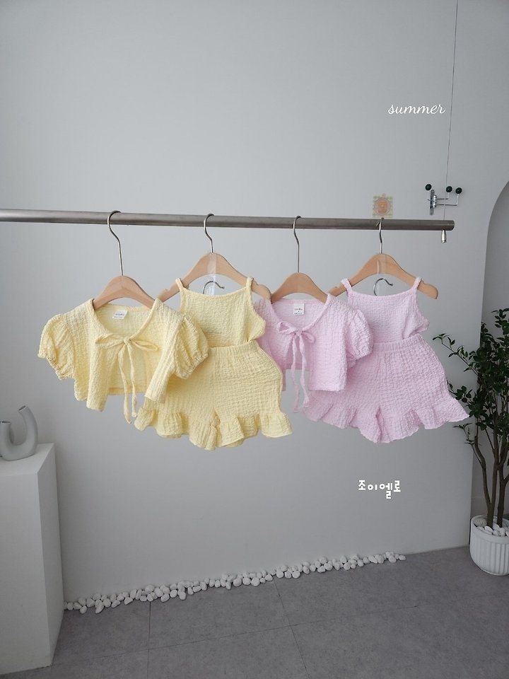 Joy ello - Korean Children Fashion - #designkidswear - Embossed Set (set of 3)