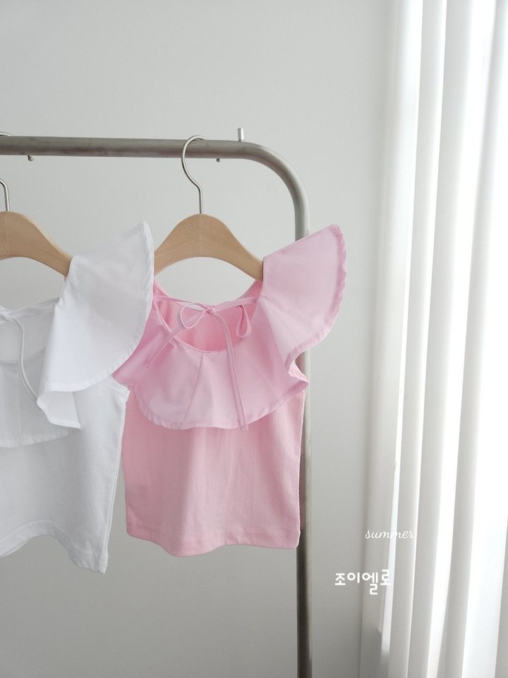 Joy ello - Korean Children Fashion - #designkidswear - Flared Sleeveless Top - 3