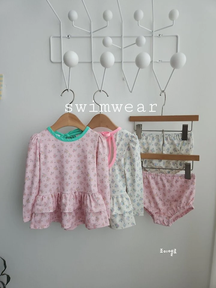 Joy ello - Korean Children Fashion - #designkidswear - One-piece Swimsuit