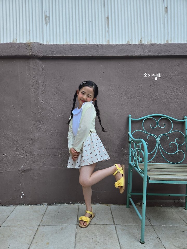 Joy ello - Korean Children Fashion - #discoveringself - Cherry Leggings Skirt - 5